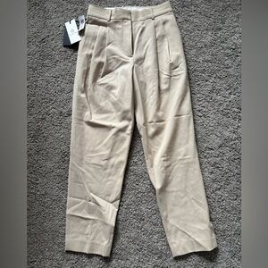 Babaton Tan Ankle Pants